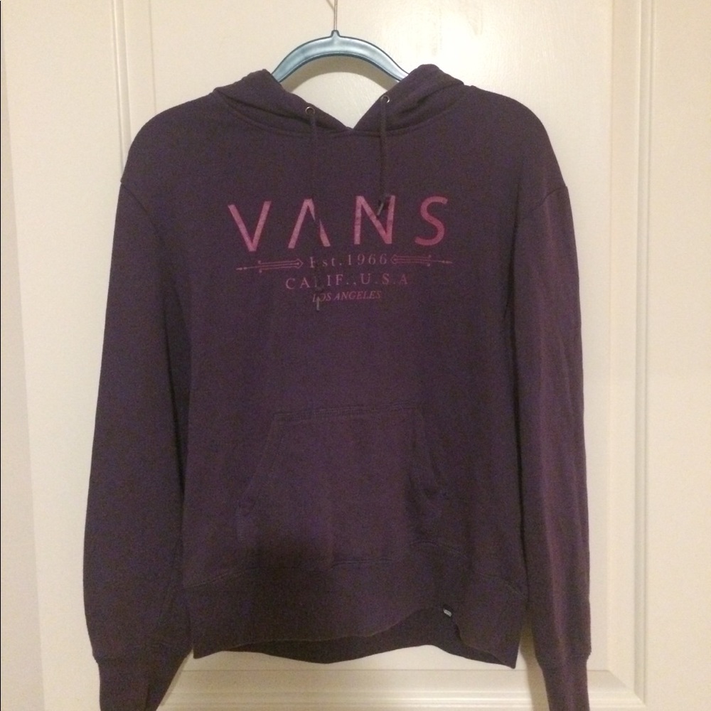 Purple Vans Hoodie
